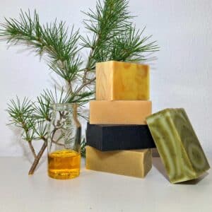 Savons avec huiles essentielles