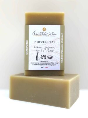 Shampoing cheveux normaux à gras Pur’Végétal avec bière, huile de jojoba et argile verte
