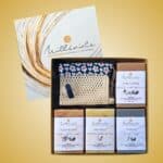 Coffret 4 savons + filet + crochet