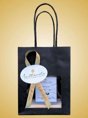 Sac cadeau savon + porte savon bois