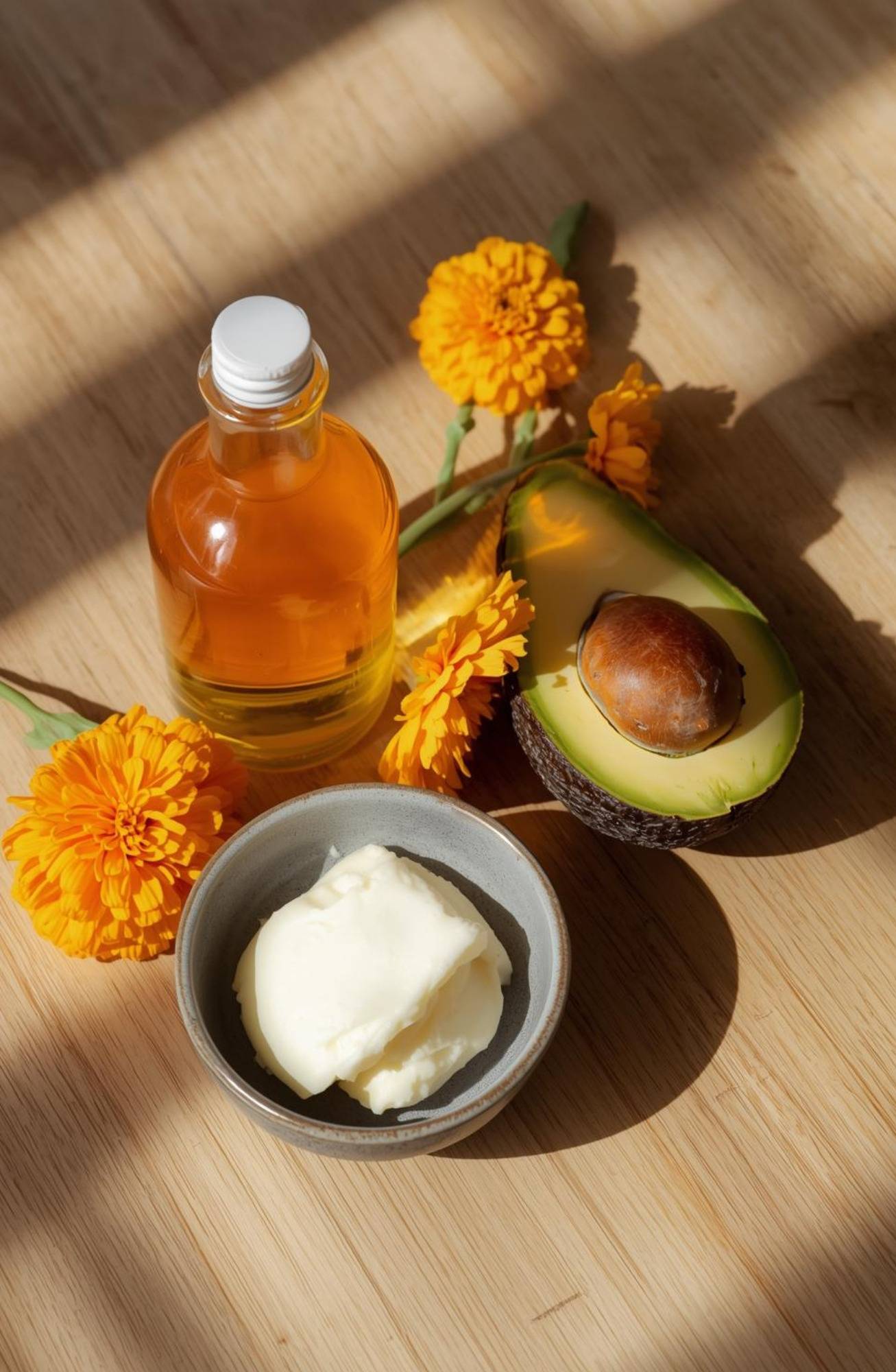 Ingrédients peau sèche